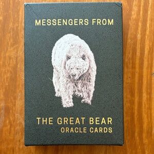 Marmot Black and Gold Oracle Cards